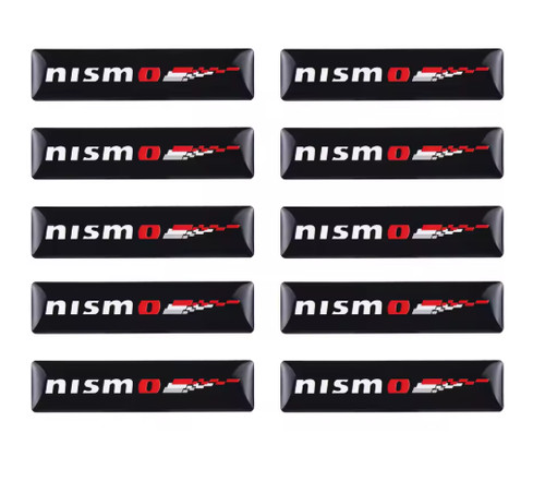 10x nismo domed resin badge - 10x,