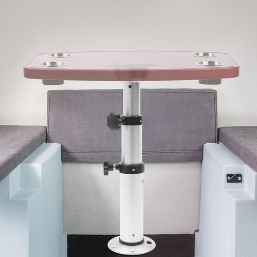 Section pedestal table base - table,