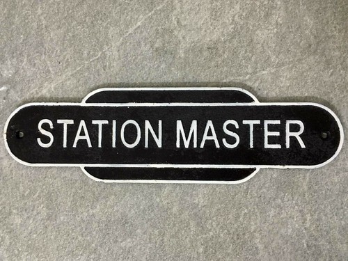 Railway sign station - sign, master