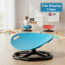 Kids Sensory Spinning Chair Autism 360° Rotating Balance Seat ADHD Calming Tool