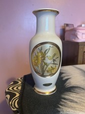 24kt Gold Edged  Vase the Art