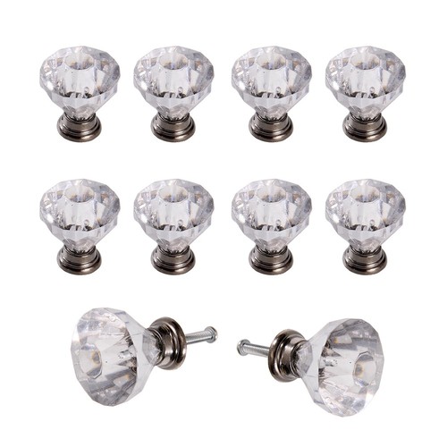 10pcs diamond shape door knobs - shape,