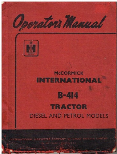 Mccormick international - ih,