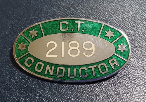 Vintage bus conductor badge - *bus, badge**