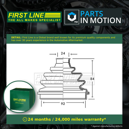 Joint boot fits - joint, alfa