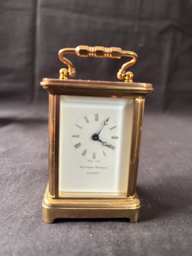 Matthew norman carriage clock - matthew,