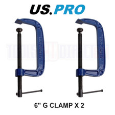 US PRO Tools G Clamp Set 150mm