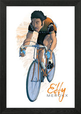 Eddy Merckx Framed Wall Art
