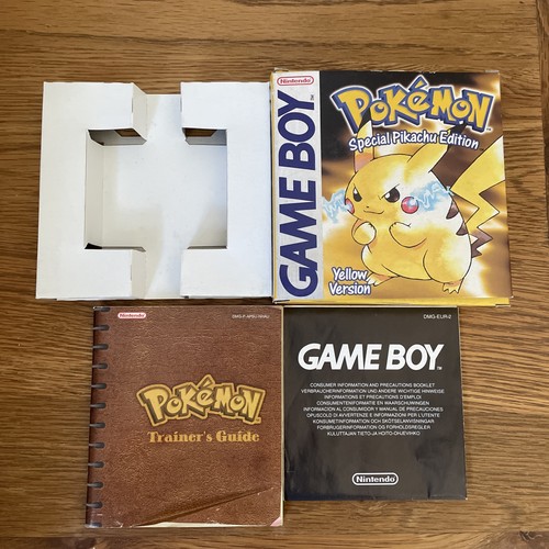 Pokemon yellow version gameboy - pokemon,