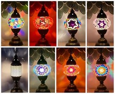 Turkish Moroccan Mosaic Lamp