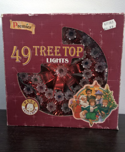 Vintage 1992 christmas lights - christmas,