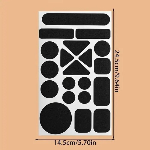 Black fabric repair - black, patch