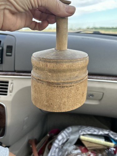 This antique primitive - , wooden