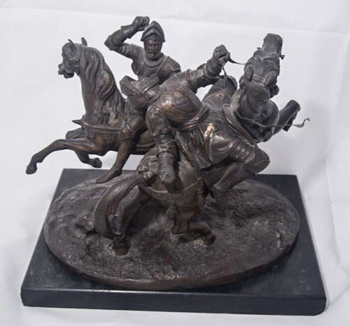 Antique statue fighting - antique, -fighting