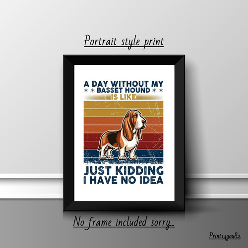 Basset hound dog - basset,