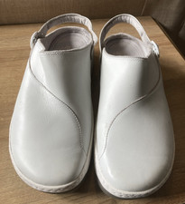 Mens White FitFlop Clogs