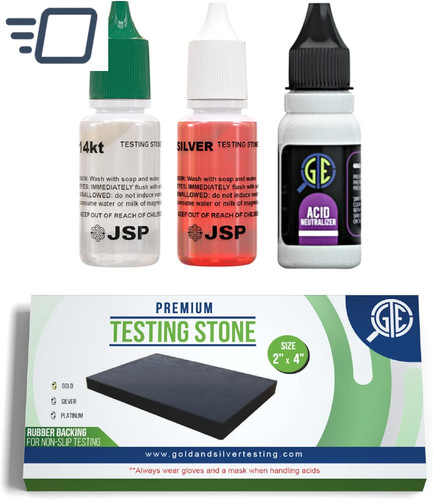 Gold silver test - gold/silver,