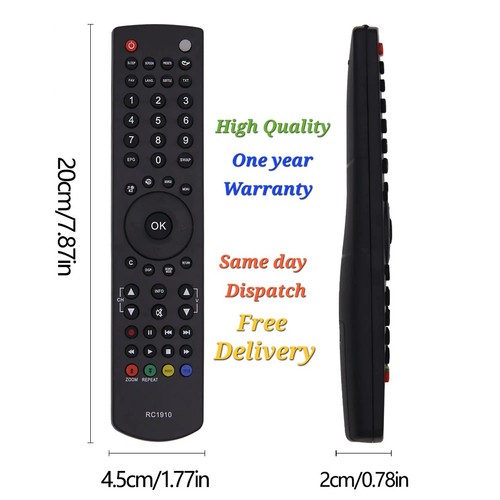 Rc1910 remote for toshiba - for,