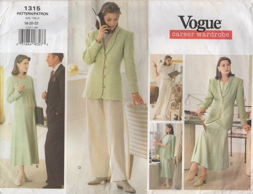 Vogue sewing pattern 1315 - sewing, easy
