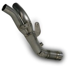 Yamaha R1 2014 Akrapovic Titanium Link Pipe Exhaust Pipe Y Piece