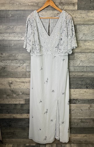 Monsoon elena maxi dress size - elena,