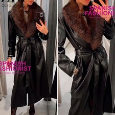 ZARA WOMAN FW25 BLACK FAUX