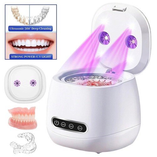 Ultrasonic denture cleaner - denture,