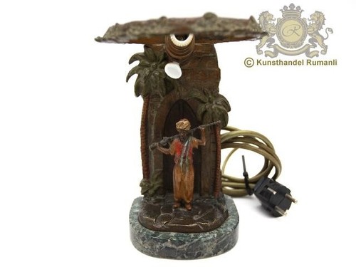 Vienna bronze figurine table - vienna,
