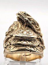 9CT YELLOW SOLID GOLD SADDLE