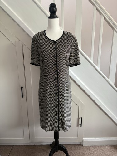 Vintage jaeger black cream - black,