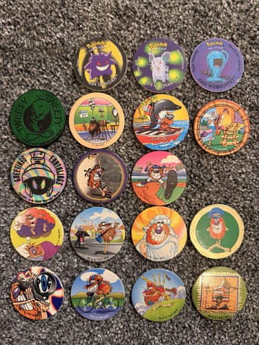 90s vintage pogs slammers - &,