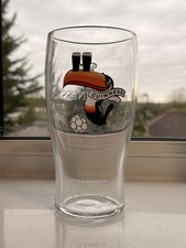 Guinness Pint Glass Football