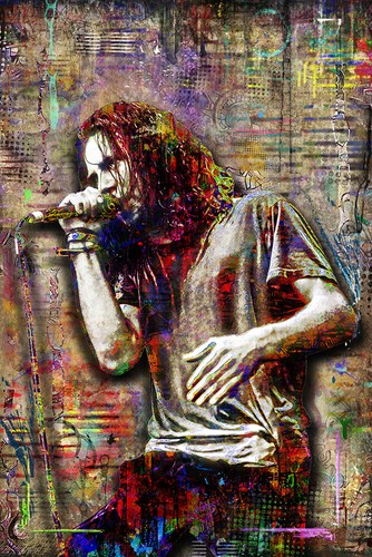 Eddie vedder 12x18inch poster - vedder,