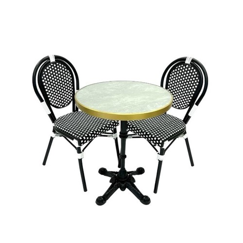 Black paris rattan - paris, furniture