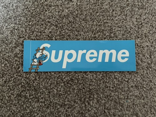 Supreme fw20 smurfs - box, logo