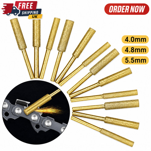 Chainsaw sharpener grinding - 6x,