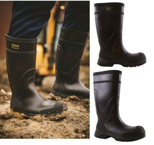 Mens steel toe safety rigger - steel,