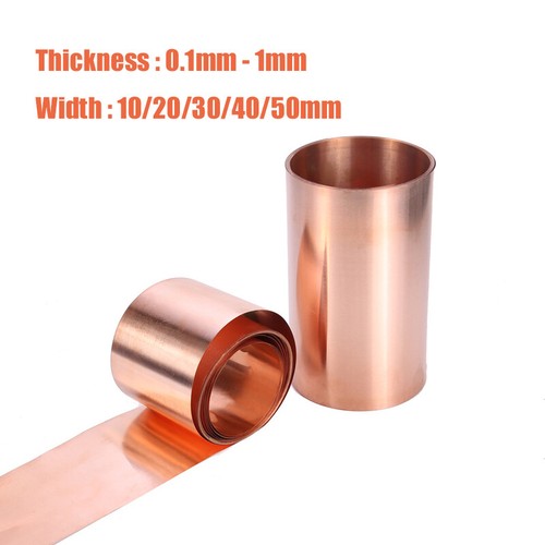 Copper sheet strip 1mm - copper,