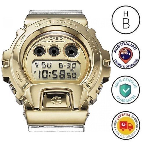 New casio shock - g-shock, gold