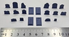 20x N Gauge 1:148 Gravestones