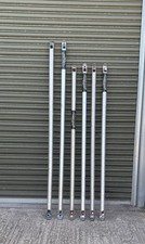 4x 1.8m Boss Youngman Horizontal Scaffold Tower Poles Braces & 2x 2.1m Diagonal