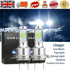 2X H7 LED Headlight Replace
