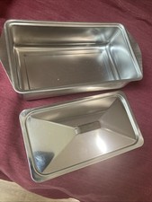 Ekco Hostess Trolley stainless steel dish and lid