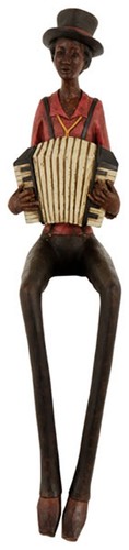 Jazz musician squeeze box - musician,