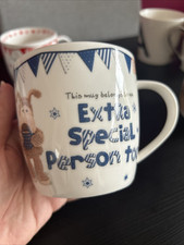 Boofle Mug "Extra Special Person” White by Xpressions
