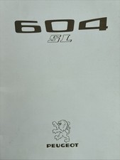 The Peugeot 604 SL Cars Range