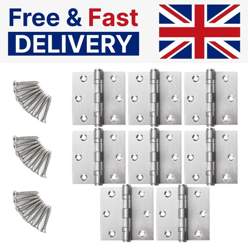 Ball bearing door hinges 4 - hinges, 3