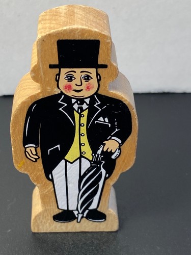 Sir topham hatt wooden figure - wooden,