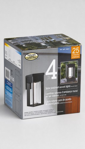 Gtx solar wall post - &, accent