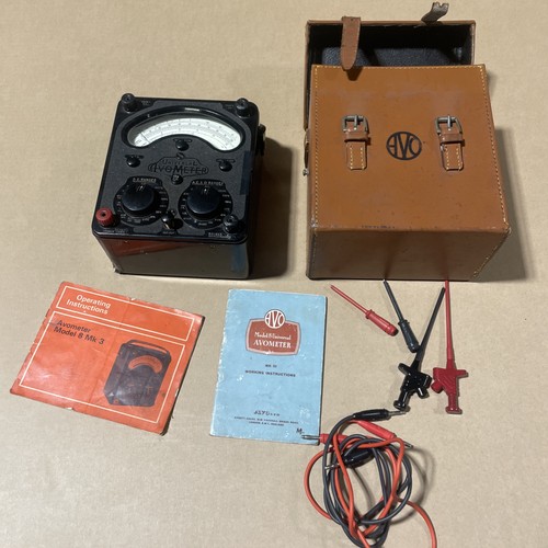 Vintage universal avometer - vintage,